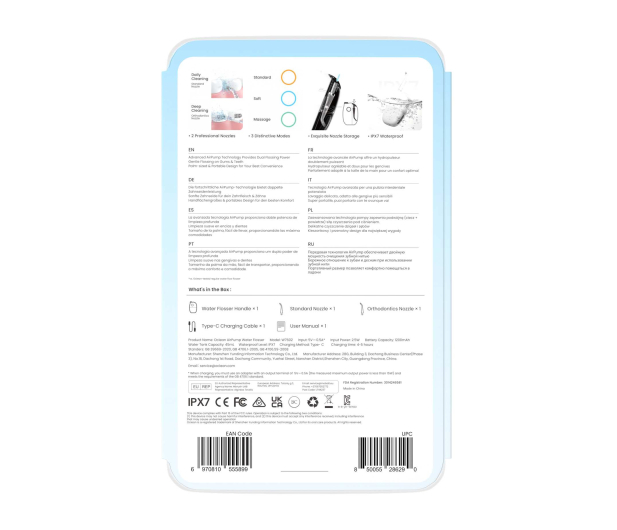 Oclean IRYGATOR A10 (biały) - 1321398 - zdjęcie 9
